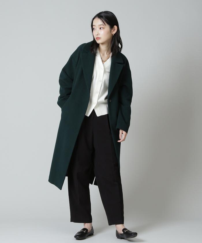 セール 50%OFF】ベルテッドオーバーチェスターコート(504361647