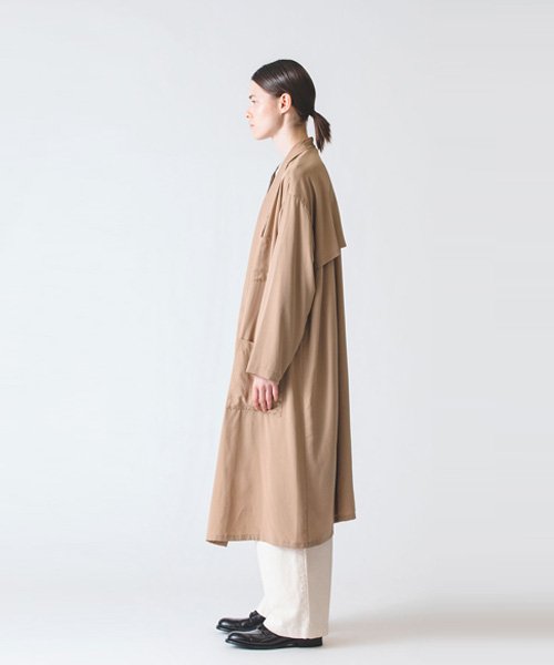 【ELLEデジタル掲載】mizuiro ind ドレープガウンコート