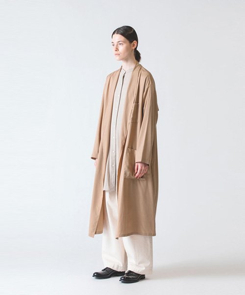 【ELLEデジタル掲載】mizuiro ind ドレープガウンコート