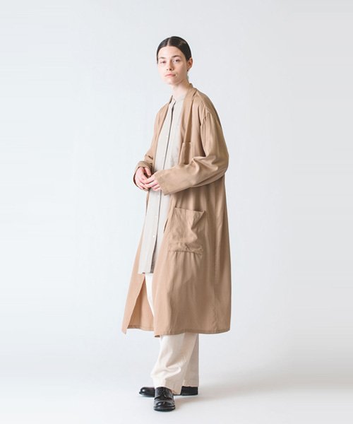 【ELLEデジタル掲載】mizuiro ind ドレープガウンコート