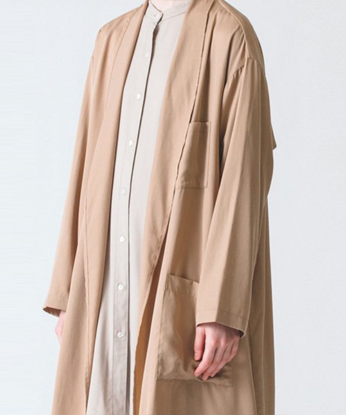 【ELLEデジタル掲載】mizuiro ind ドレープガウンコート