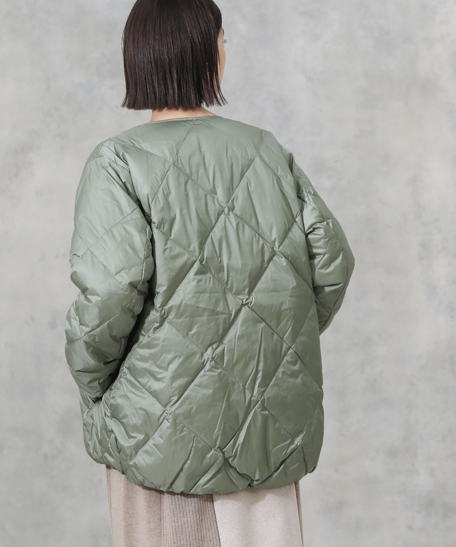 セール 30%OFF】キルティングミディダウン(504387358) | グレディ