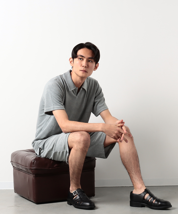 Hauls もこもこはうるずルームウェア4点セット サックス