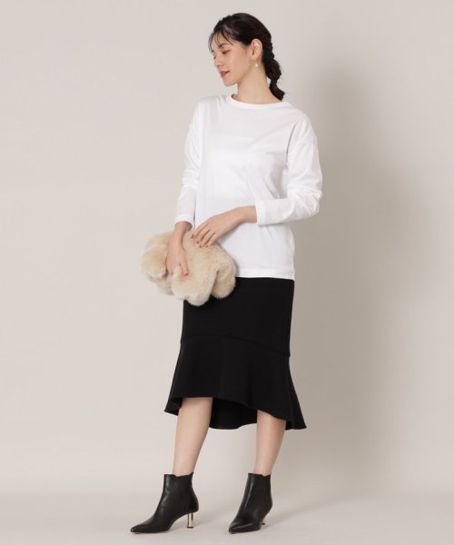 【川上さやか×EPOCA THE SHOP】バックロゴロングスリーブカットソー