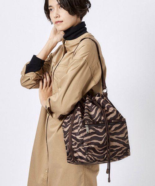 LARGE ARIA CROSSBODYブロンドゼブラ