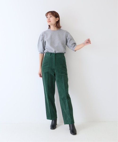 【MIJEONG PARK】コーデュロイ ストレートレッグパンツ◆
