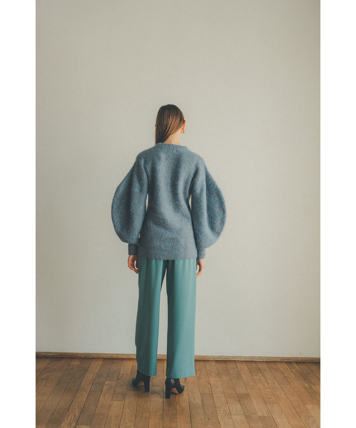 セール 40%OFF】ROUND SLEEVE MOHAIR KNIT TOPS(504392766) | クラネ