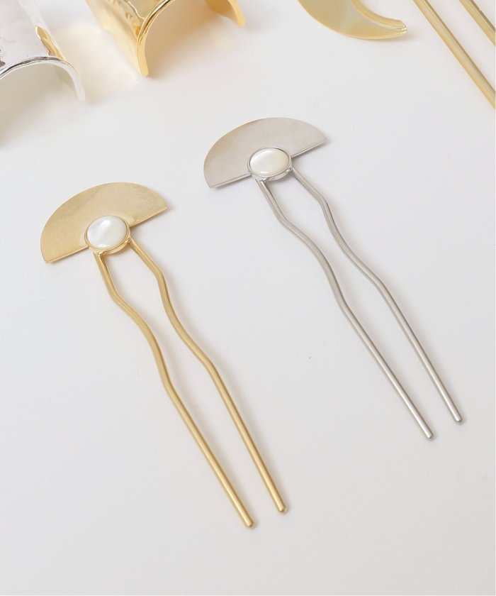 SYKIA/シキア】 Moon Stone Hair Fork◇