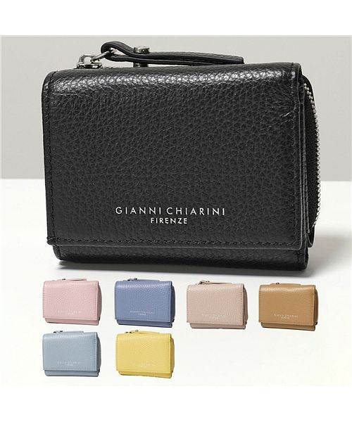 セール】【GIANNI CHIARINI(ジャンニキャリーニ)】 三つ折り財布 