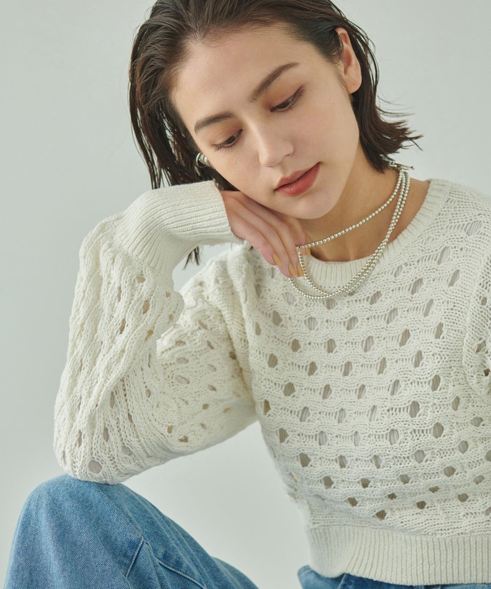 ＜PHILIPPE AUDIBERT＞SP Ball chain ネックレス PHILIPPE AUDIBERT＞SP Ball chain ネックレス＜Select by EMMEL
