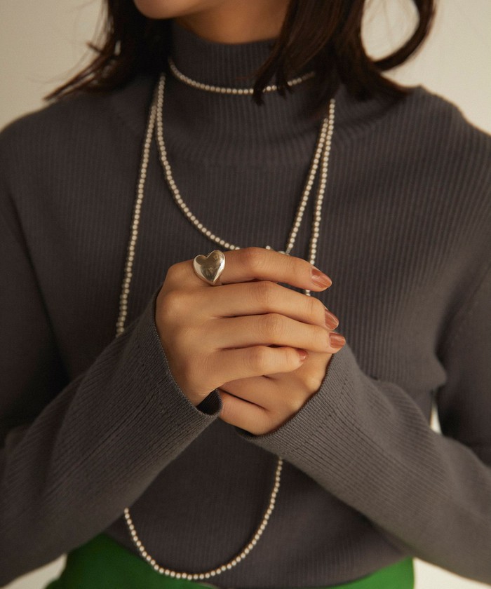 ＜PHILIPPE AUDIBERT＞SP Ball chain ネックレス PHILIPPE AUDIBERT＞SP Ball chain ロングネックレス＜Select by