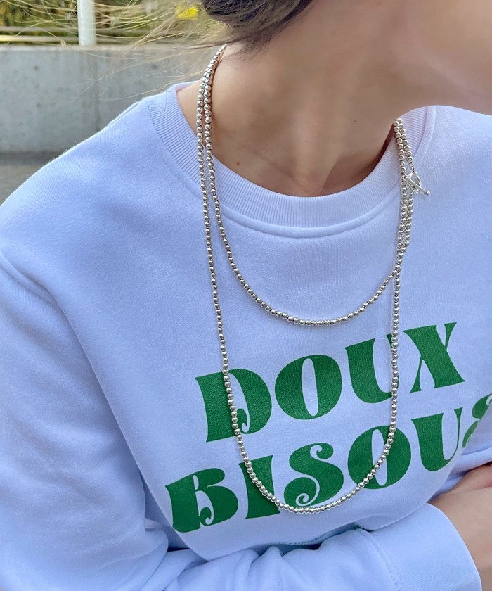 PHILIPPE AUDIBERT＞SP Ball chain ロングネックレス＜Select by
