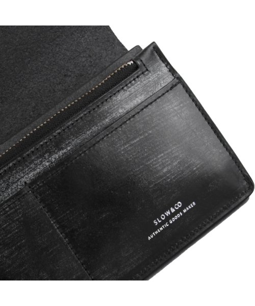 SLOW 財布 長財布 本革 薄型 薄い スロウ ブライドルレザー BRIDLE so788j