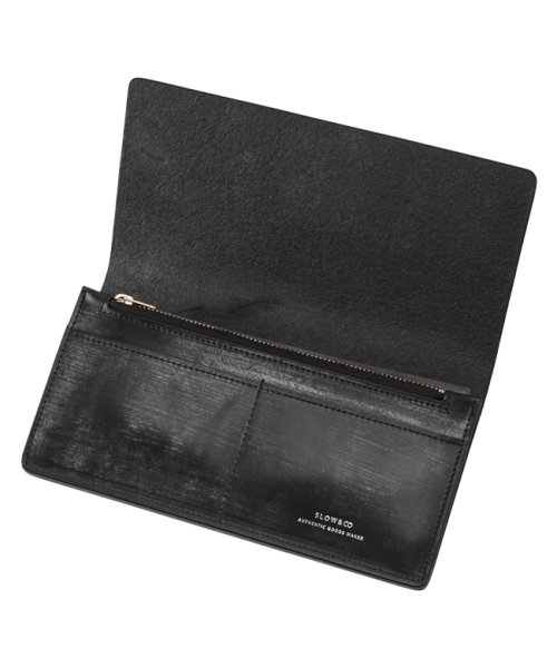 SLOW 財布 長財布 本革 薄型 薄い スロウ ブライドルレザー BRIDLE so788j
