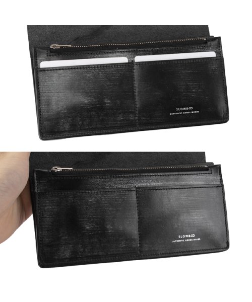 SLOW 財布 長財布 本革 薄型 薄い スロウ ブライドルレザー BRIDLE so788j