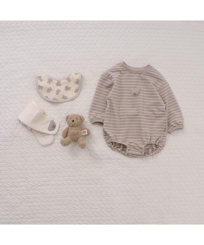 アプレレクール♡タイニーベア♡セット tiny bear ファーストベビーセット（ベビーギフト）｜apres les