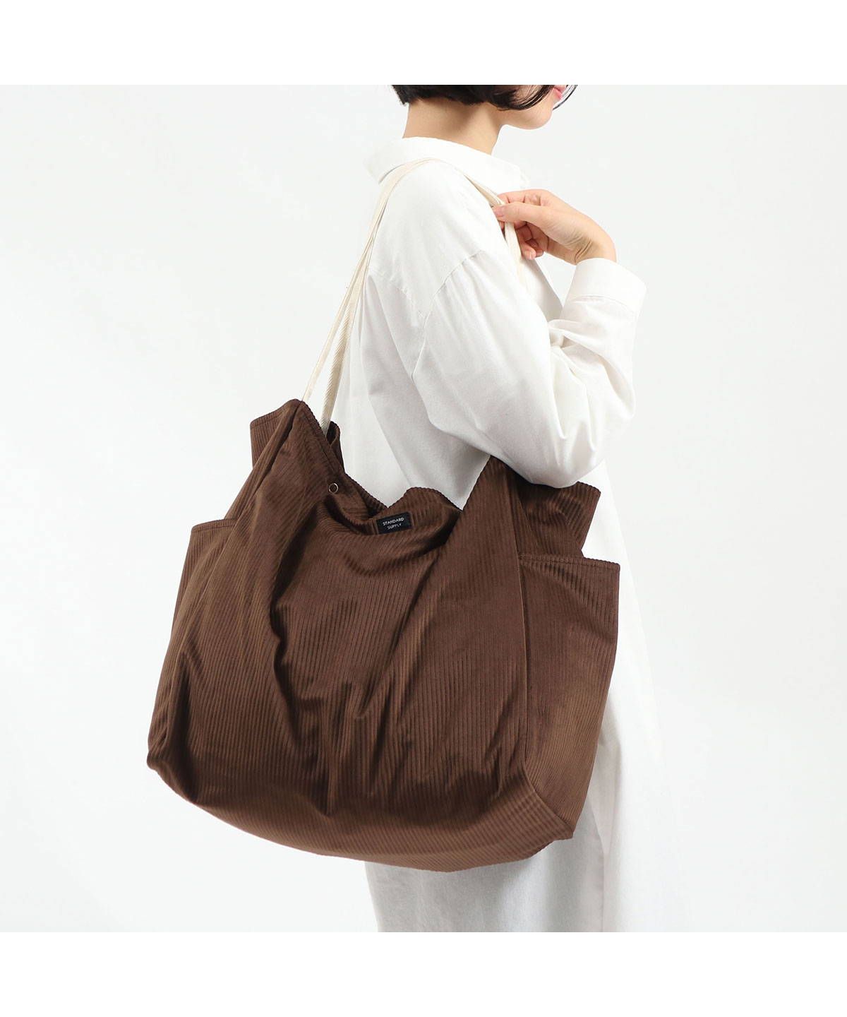 最安値新作 スタンダードサプライ トートバッグ B4 Standard Supply Daily Corduroy Tote L マザーズバッグ 手洗い可 日本製 秋冬限定 スタンダードサプライ Standard Supply 通販格安 Mea Classera Com