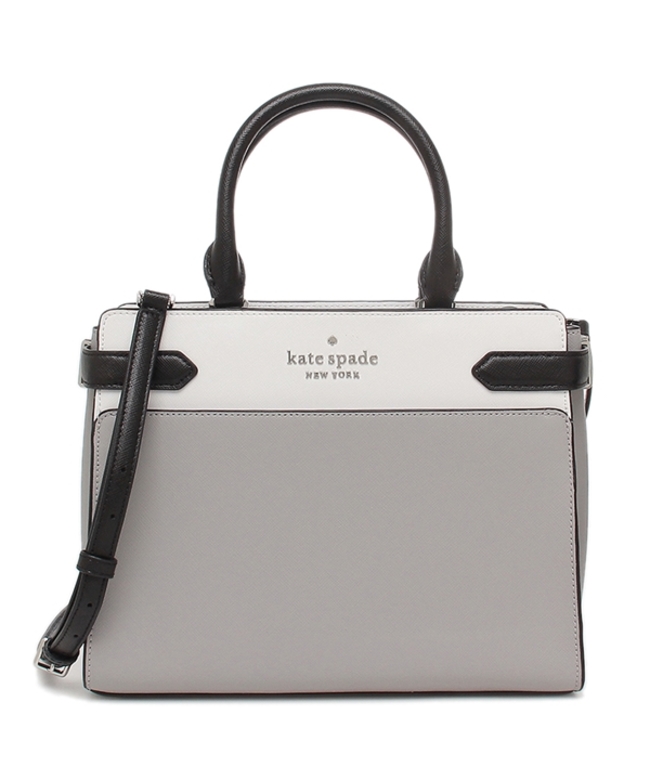 Kate spade  ケイトスペード　トートバッグ　グレーマチ14cm