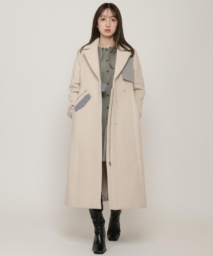 セール 30%OFF】パステルチェスターZIPコート(504402946 セール 30%OFF】パステルチェスターZIPコート(504402946