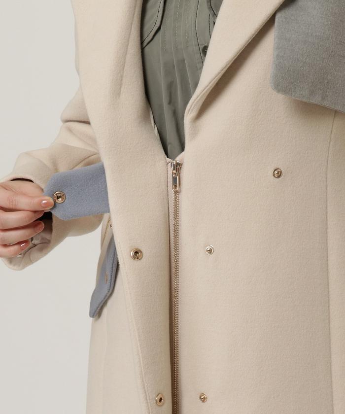 セール 30%OFF】パステルチェスターZIPコート(504402946 セール 30%OFF】パステルチェスターZIPコート(504402946