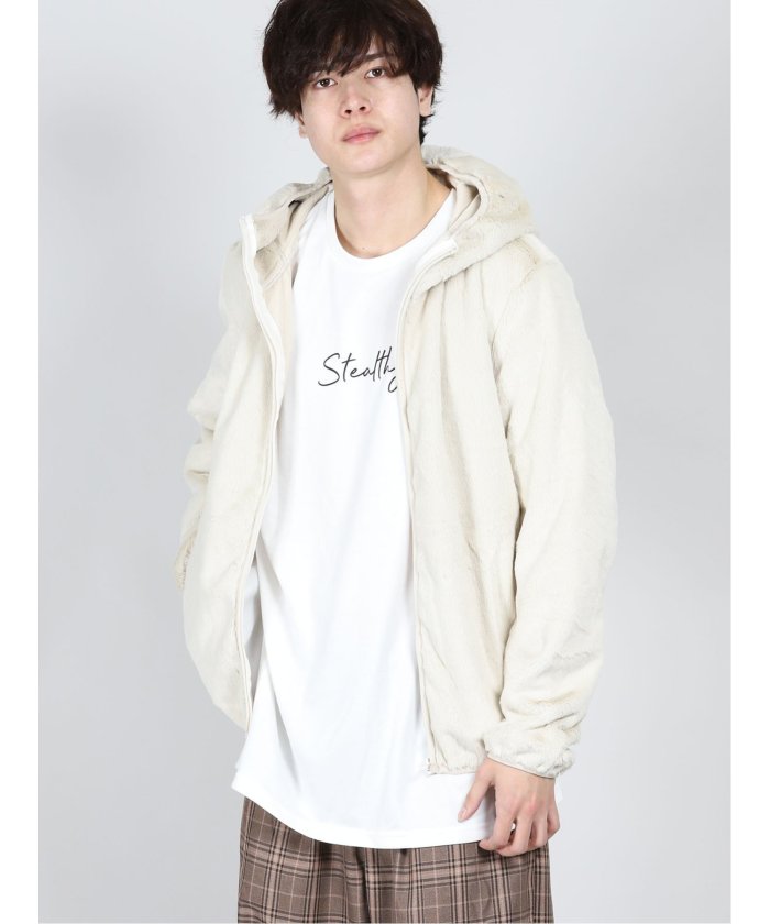クーポン】【セール 10%OFF】3WAY シャギーモッズコート メンズ
