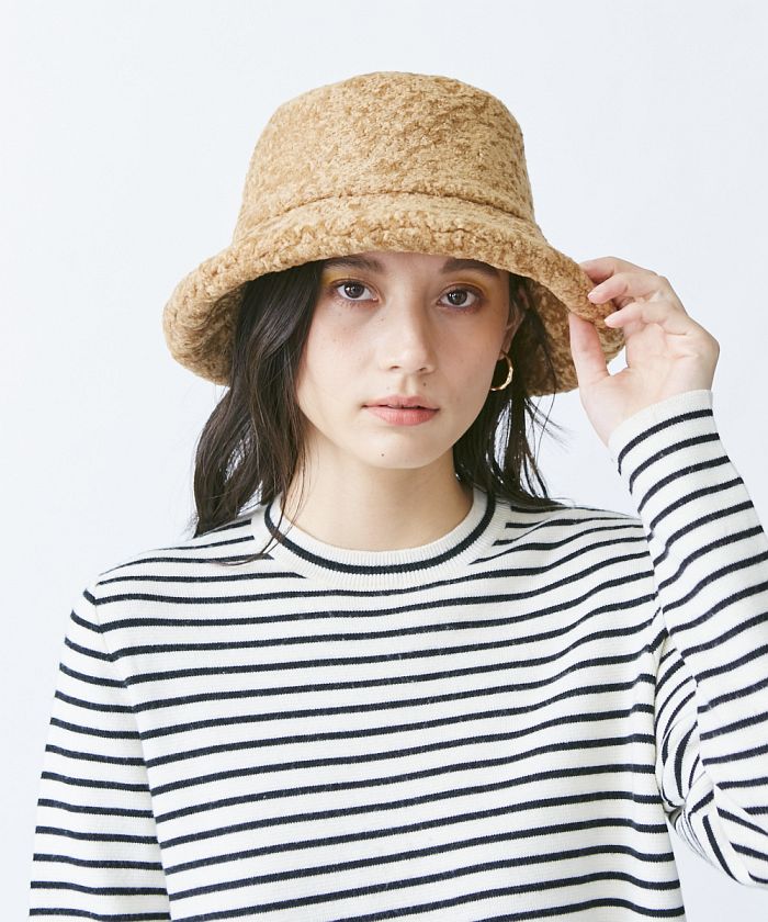 セール】シャポー ド オー Chapeau d'O Chapeau d' O Color Boa Bucket(504400752) |  Chapeaud'O(Chapeaud'O) - d fashion