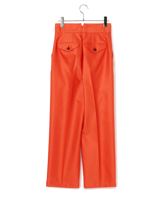 【adam et rope】チノパンツ ADAM ET ROPE' チノパン コットンダブルクロスパンツ レディース