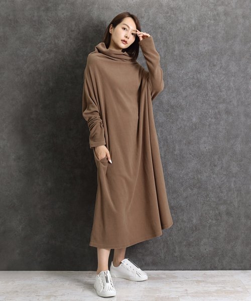 クーポン セール 60 Off オフタートルフリースワンピース マーサ Martha D Fashion