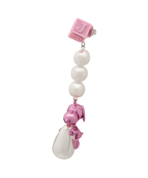 マークジェイコブス ピアス アクセサリー スヌーピー パール イヤリング ピンク レディース MARC JACOBS J263M22PF21 650