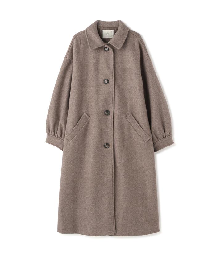 i　エヌナチュラルビューティベーシック テックウールステンカラーコート セール 60%OFF】テックウールステンカラーコート(504405185
