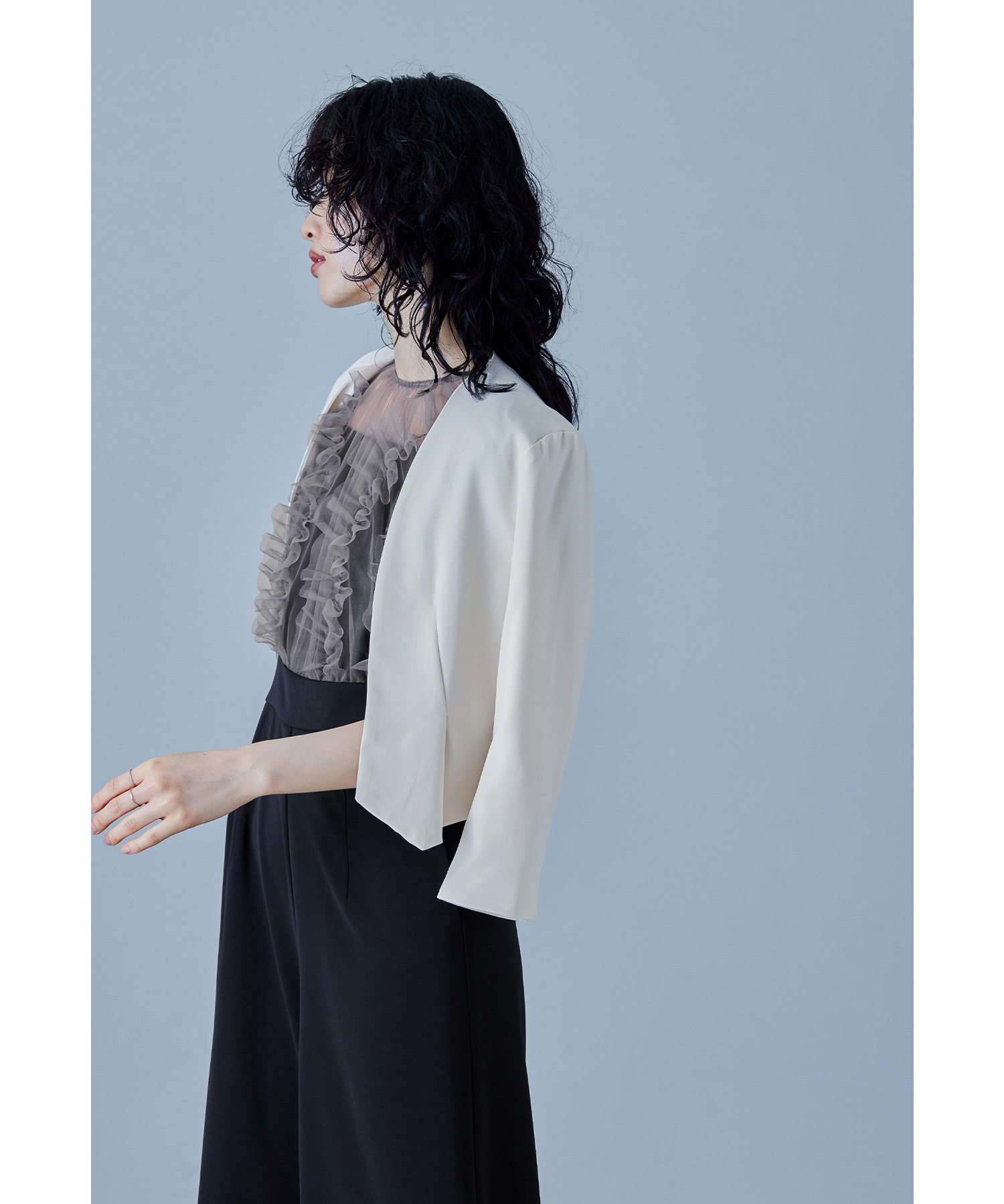 【専用】na.e nae ナエ　ノーカラージャケット ロングノーカラージャケット - SOÉJU online store｜上質な大人