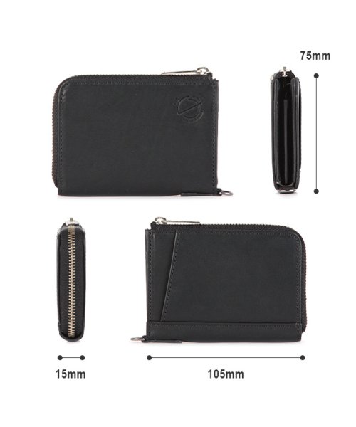 CIE EXTRA シー エクストラ 財布 二つ折り財布 ミニ財布 本革 ミニウォレット メンズ レディース L字ファスナー 032173