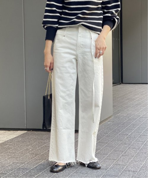 ルーズストレートラインデニム◆