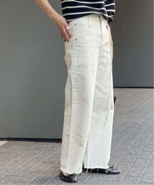 ルーズストレートラインデニム◆