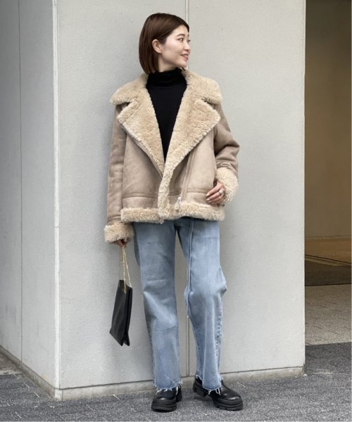 ルーズストレートラインデニム◆