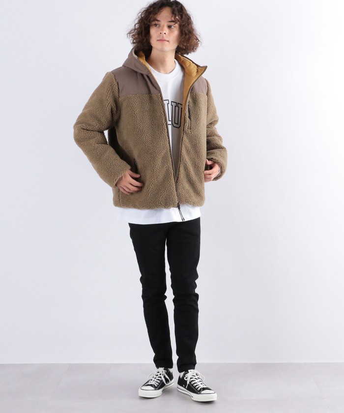セール 50%OFF】【WEB限定/SHIPS any別注】 TAION: ボアフリース セール 50%OFF】【WEB限定/SHIPS any別注】 TAION: ボアフリース