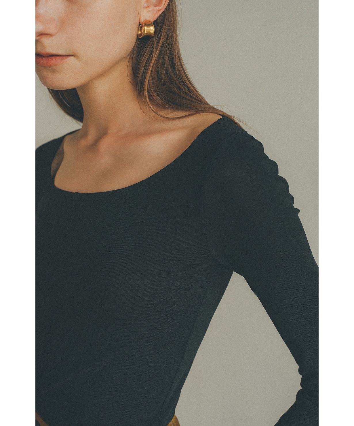 セール】DEEP NECK LADY TOPS(504253053) | クラネ(CLANE) - d fashion