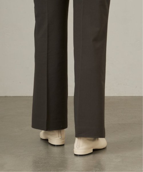 GRISE レザーポインテッドソフトショートブーツ◆