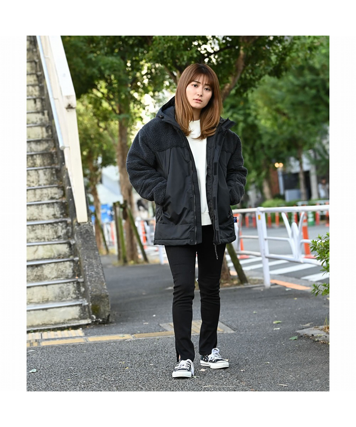 Penfield ペンフィールド フリース切替フードジャケット 20256910