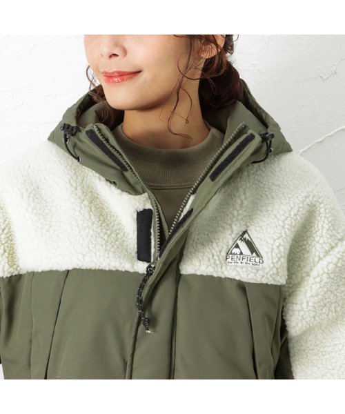 Penfield ペンフィールド フリース切替フードジャケット 20256910