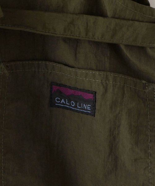 【SHIPS KIDS別注】CAL O LINE:ユーティリティ ナイロン エプロン