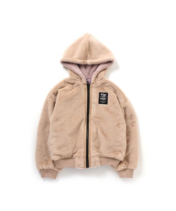 クーポン】【セール 30%OFF】リバーシブルエコファーブルゾン