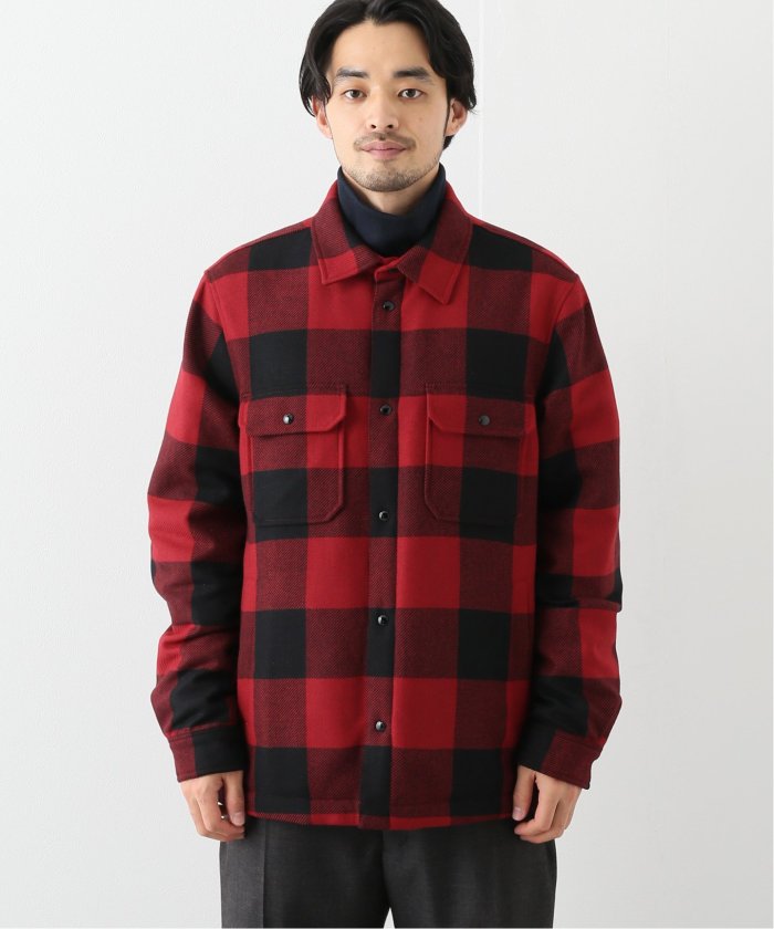 WOOLRICH / ウールリッチ】 アラスカンウール チェック オーバーシャツ