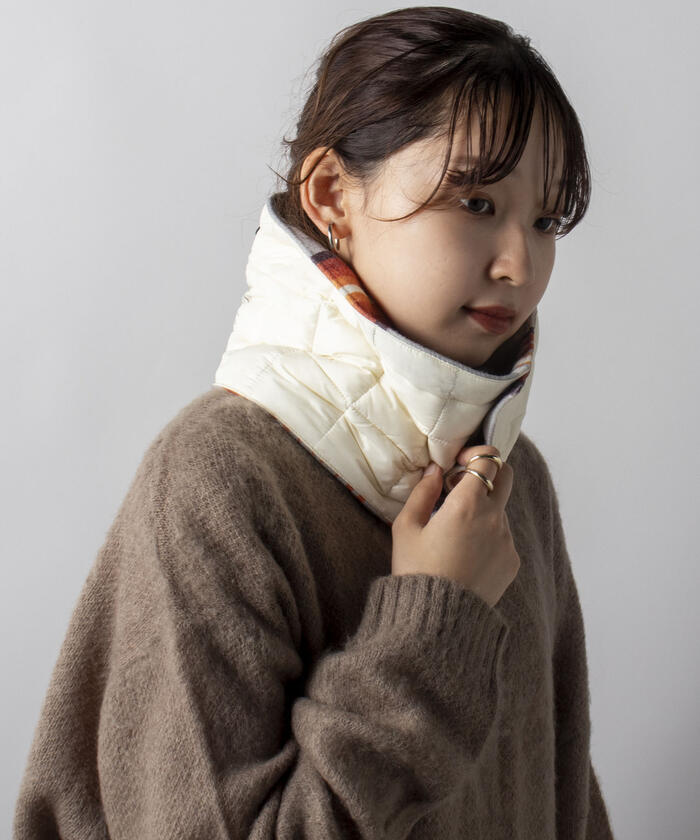 TAION】×【PENDLETON】リバーシブルネックウォーマー #PDT－TON