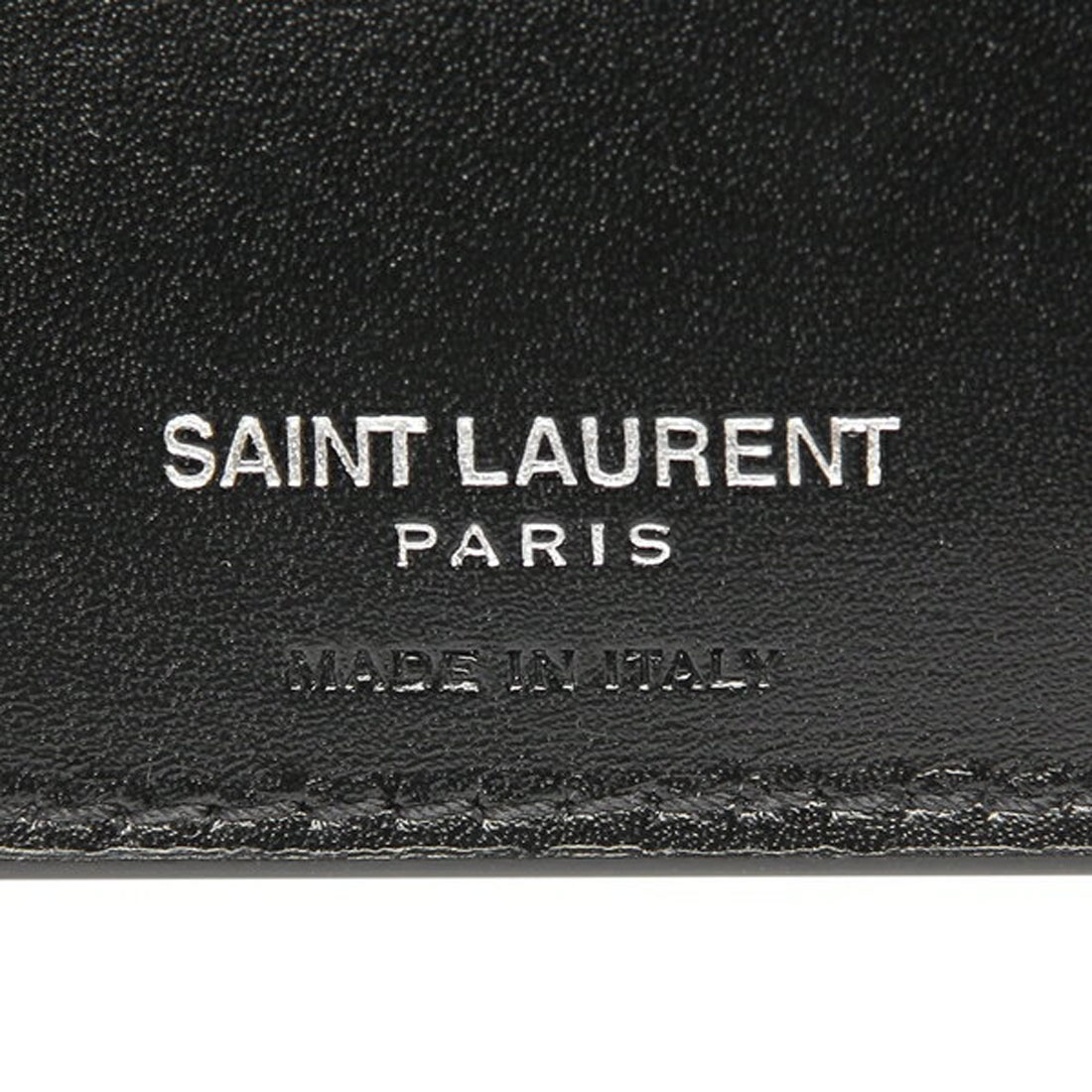 サンローラン／SAINT LAURENT|モノグラム 二つ折り財布 ブラック Amazon | [サンローラン] 財布 二つ折り レディース