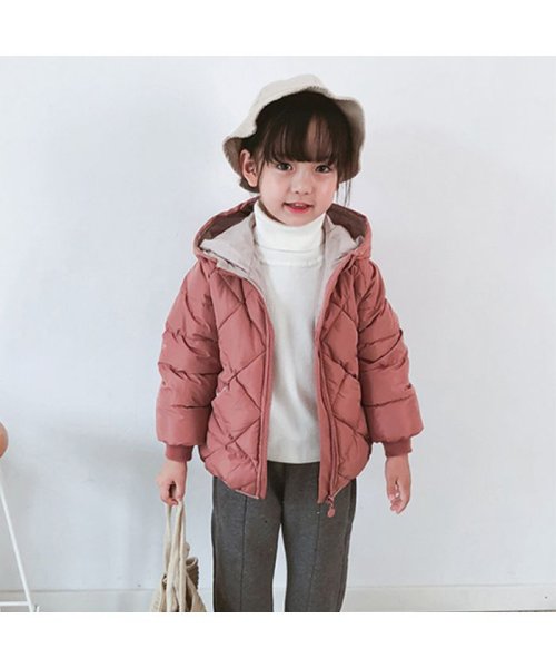 セール10 Off キッズ 中綿ダウンジャケット 中綿ダウンコート アウター 女の子 男の子 フード付き キルティング 子供服 防寒 秋冬 クララキッズ Clarah Kids D Fashion