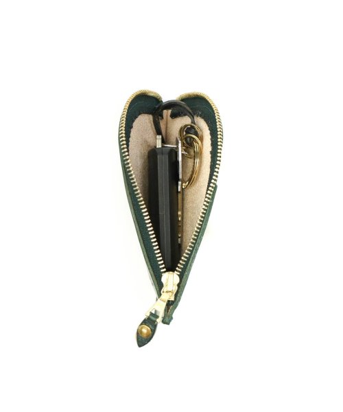 グレンロイヤル GLENROYAL カードポケット付きキーケース ZIPPED KEY CASE W PKT 本革 スマートキー 03－6255