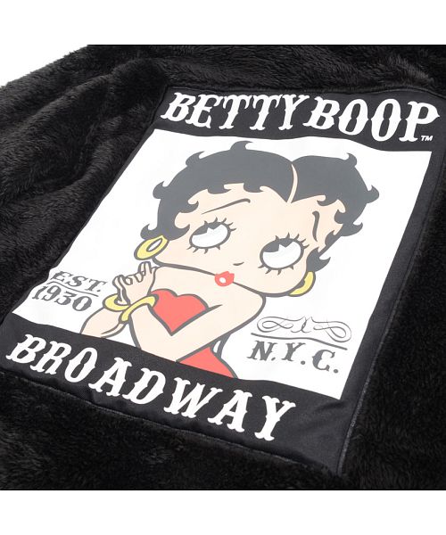 クーポン】ベティブープ BettyBoop Betty Boop ジップアップボア クーポン】ベティブープ BettyBoop Betty Boop ジップアップボア