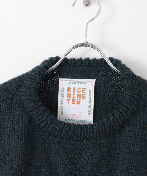 『別注』RICE NINE TEN HAND KNIT SWEATER