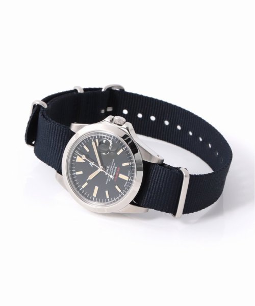 【NAVAL WATCH Produced by LOWERCASE for EDIFICE】メカニカルウォッチ ネイビー